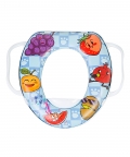 Fruits Blue Potty Seat With Handle
