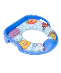 Fruits Blue Potty Seat With Handle And Back Support