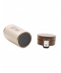 Metallic Coffee Mug With Press To Open Cap Yp351 - 350 Ml