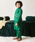 Basar- Kurta Pyjama Set With Nehru Jacket- Set Of 3