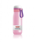 Zoku Ultralight Stainless Steel Bottle-Pink, 500ml
