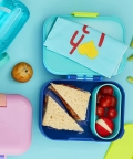 Zoku Neat Bento Jr Kids Lunch Box, Blue, 147ml 