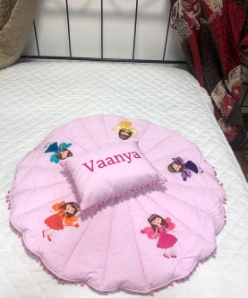 Fairy Play Mat & Personalised Cushion