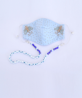 Evil Eye Mask Chain For Adult