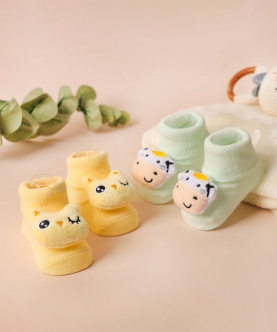 Moo Moo Kitten Socks( Pack of 2)