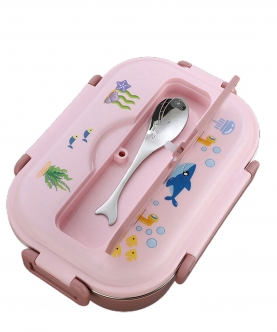 Pink Submarine Theme Lunch Box