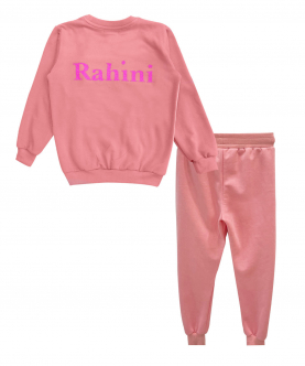 Personalised White & Pink Pop It Tracksuit