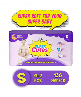 Super Cute's Premium Wonder Pullups Diaper - 46 Pieces - Combo of 3