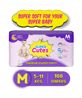 Super Cute's Premium Wonder Pullups Diaper - 36 Pieces Combo of 3