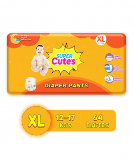 Super Cute's Wonder Pullups Diaper - 64 Pieces