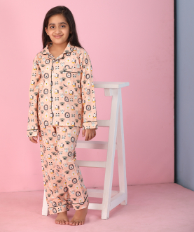 Personalised Into The Wild Pajama Set For Kids