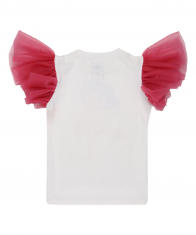 Dora Pink Frills Sleeve T-shirt &  Skirt Set