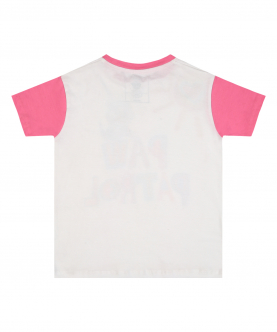 Pink Color Block T-Shirt