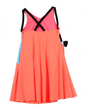 Neon Color Block Dress