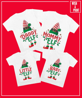 Elf Family T-shirt Combo