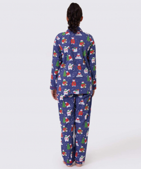 Personalised Polar Bear Pajama set For Women