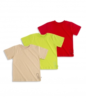 Poppers-Set Of 3 Boy Tees