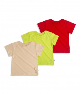 Poppers-Set Of 3 Girl Tees
