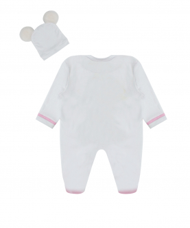 Month B`day Onesie With Bunny Cap