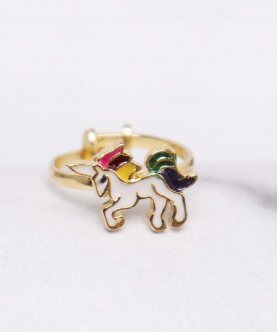 Sterling Silver Unicorn Ring