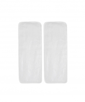 Super Soft White 2 Pk Diaper Liners