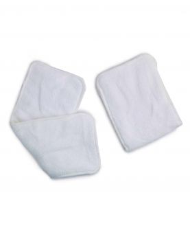 Baby Moo Super Soft White 2 Pk Diaper Liners