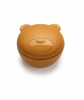 Silicone Bowl with Lid-Bear 