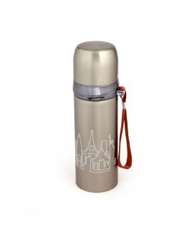 Silver 600 ml Stainless Steel Flask