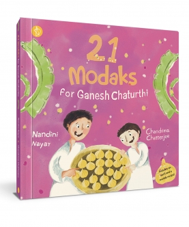 21 Modaks For Ganesh Chaturthi Board Book
