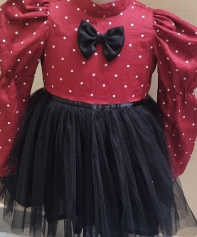 Red Polka Frock