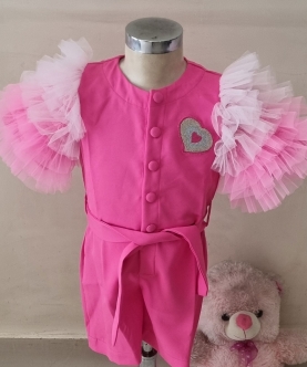 Pink Heart Jumpsuit