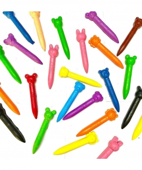 Animal Stick Crayons- 6