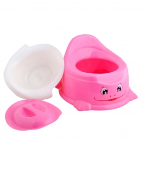 Smiley Pink Potty Chair