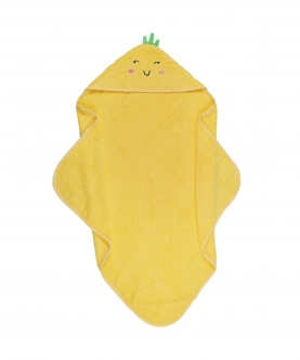 Birdie Yellow Hooded Towel
