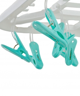 Turquoise Premium Square Clip Hanger