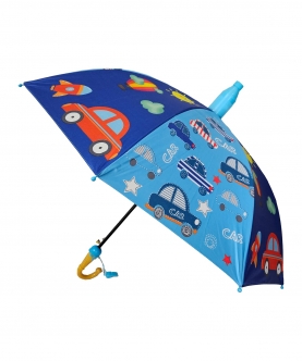 Car Blue Umbrella
