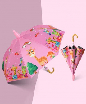 Jungle Pink Umbrella