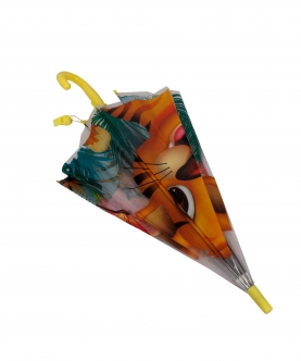 Transparent Tiger Umbrella