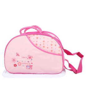 Floral Pink Diaper Bag