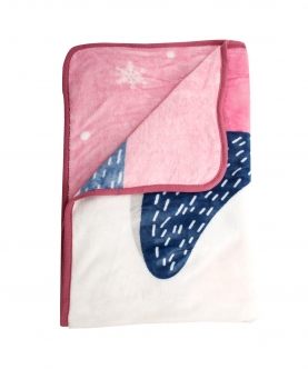 Be The Best You Pink One Ply Blanket