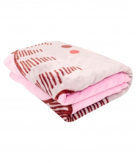 Sweet Tooth Pink Two-Ply Blanket