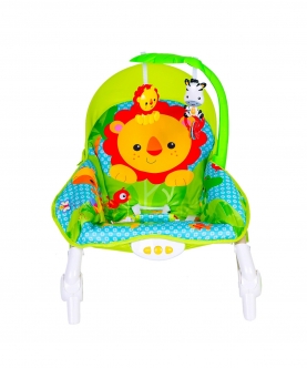 Newborn To Toddler Portable Rocker With Hanging Toys