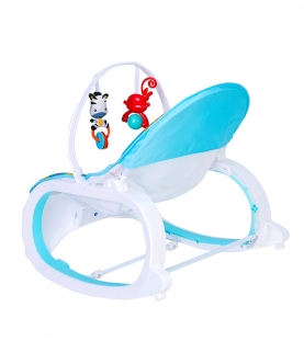 Polka Dots Happy Baby Bouncer With Hanging Toys
