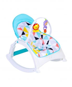 Newborn Portable Bouncer With Hanging Toys Abstract