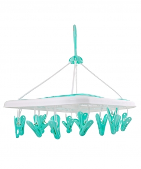 Turquoise Premium Rectangular Clip Hanger