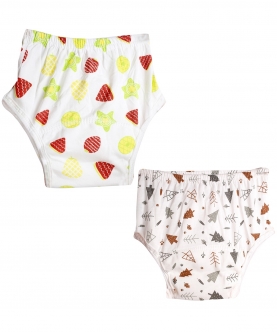 Cloth Diaper Panty 2 Pk Forest Fruits