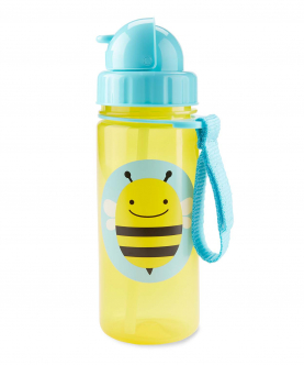 Skip Hop Zoo Straw Bottle PP Sipper Bee