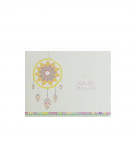 Personalised Dream Catcher Note Cards - Set of 50