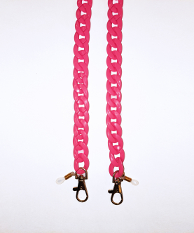 Acetate Mask Chain With Lobster Closure For Women