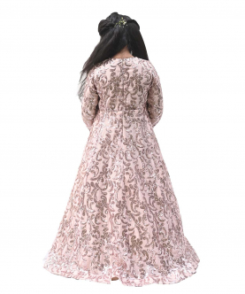 Sequins Embellished Gown